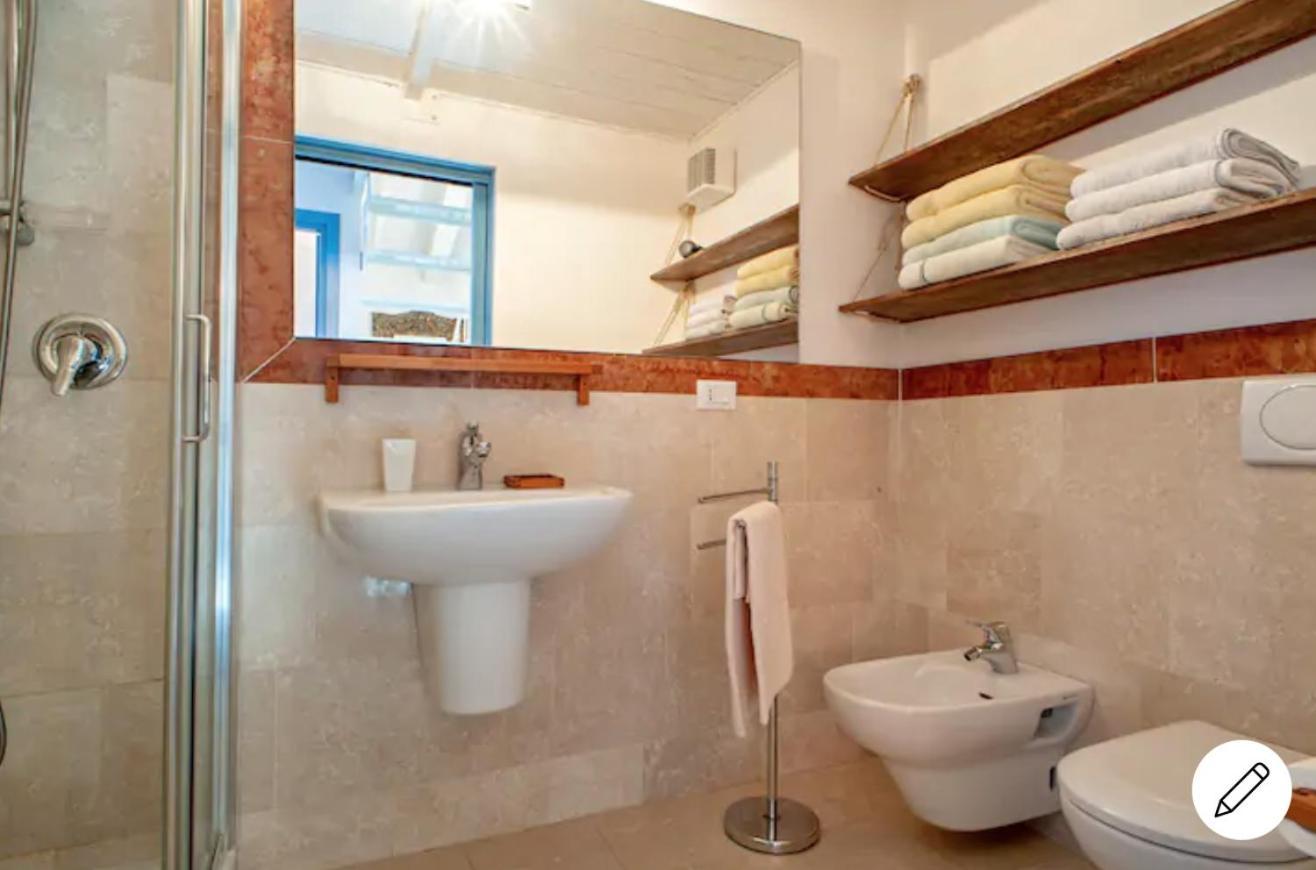 Amazing Sea View Flat Villa Tirrenia Bagian luar foto