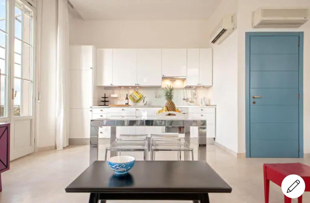 Amazing Sea View Flat Villa Tirrenia Bagian luar foto