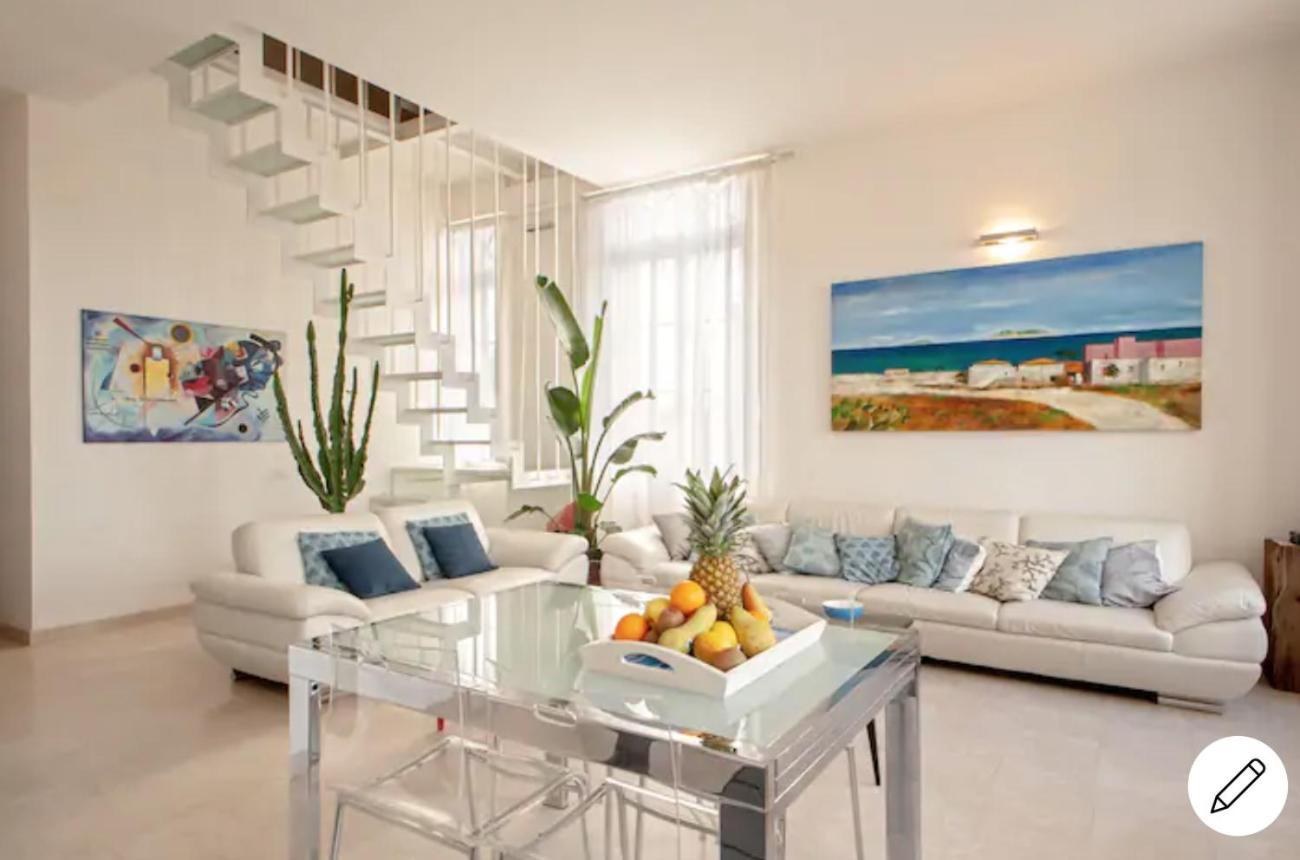 Amazing Sea View Flat Villa Tirrenia Bagian luar foto